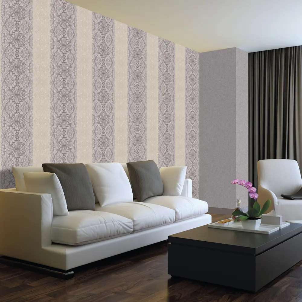 Обои Palermo 5287-10, флизелиновые, цвет серый, 1.06х10 м 82109770 STLM-2035799 Erismann - Вид №4