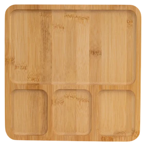 Менажница Vidage из бамбука с 4 отделениями для сервировки 89421535