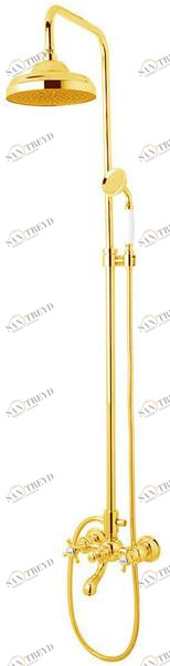 Bronces Mestre Настенная душевая стойка с ручным душем Retro 035018.c00.00