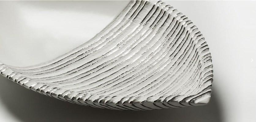 Fos Ceramiche Центральное украшение из фарфора Antithesis oro e platino sun-id-1435689 - Вид №1