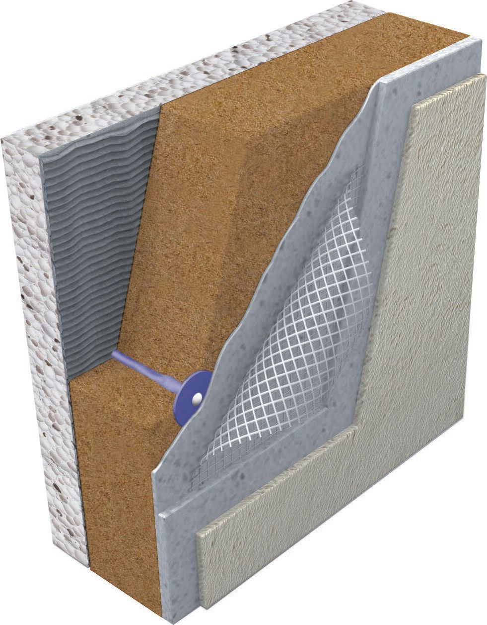 Дюбель для теплового пальто Dakota дюбели SGR ARCH-00077701 - Вид №5