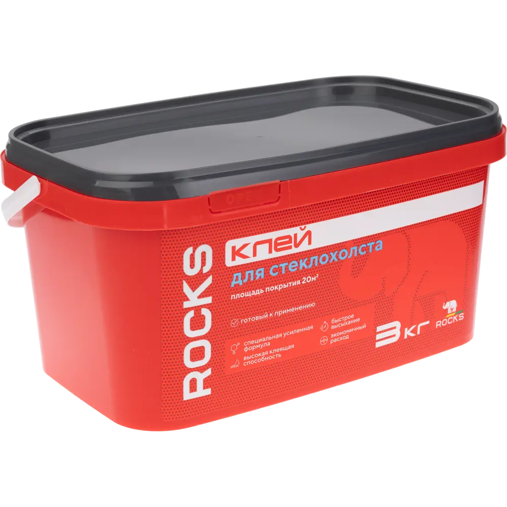 Клей для стеклохолста Rocks 3 кг STLM-2129116 - Вид №3