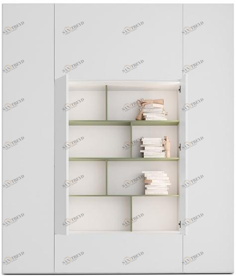 Caccaro Модульный деревянный лакированный стеллаж Roomy sun-id-1454865