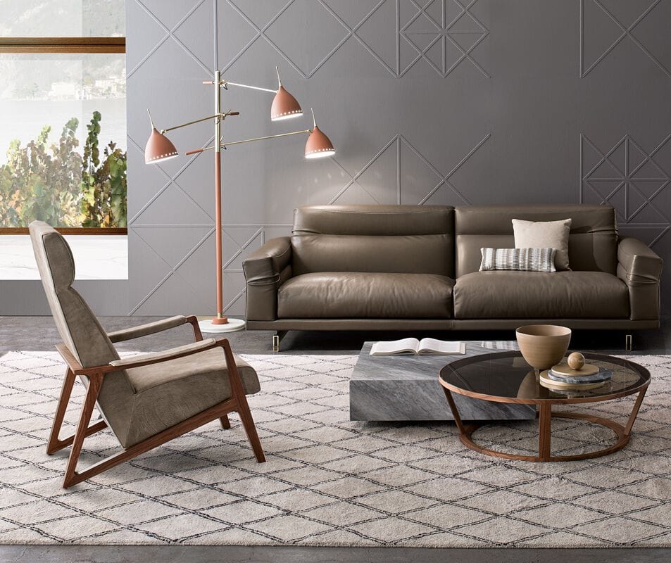 Круглый Хрустальный журнальный столик i 4 Mariani Niky ARCH-00120903 - Вид №5