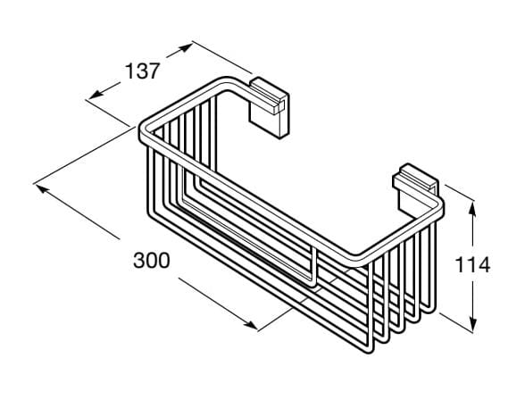 Металлический держатель дозатора Roca Рубик ARCH-00028366 - Вид №4