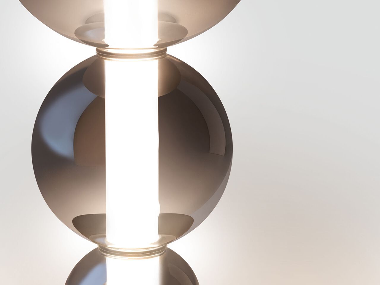 Светодиодный торшер из боросиликатного стекла Giorgetti UPWARD ARCH-00054619 - Вид №1