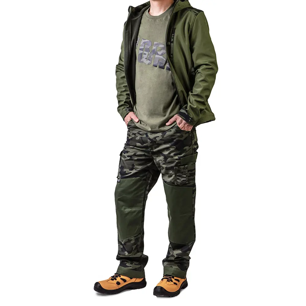 Футболка мужская Neo Tools Camo оливковая хлопок размер XXL рост 190 83304182 STLM-2109915  - Вид №3