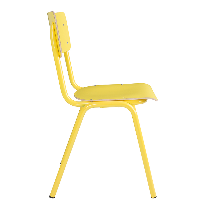 Стул Back to School желтый Zuiver 1008203 - Вид №6