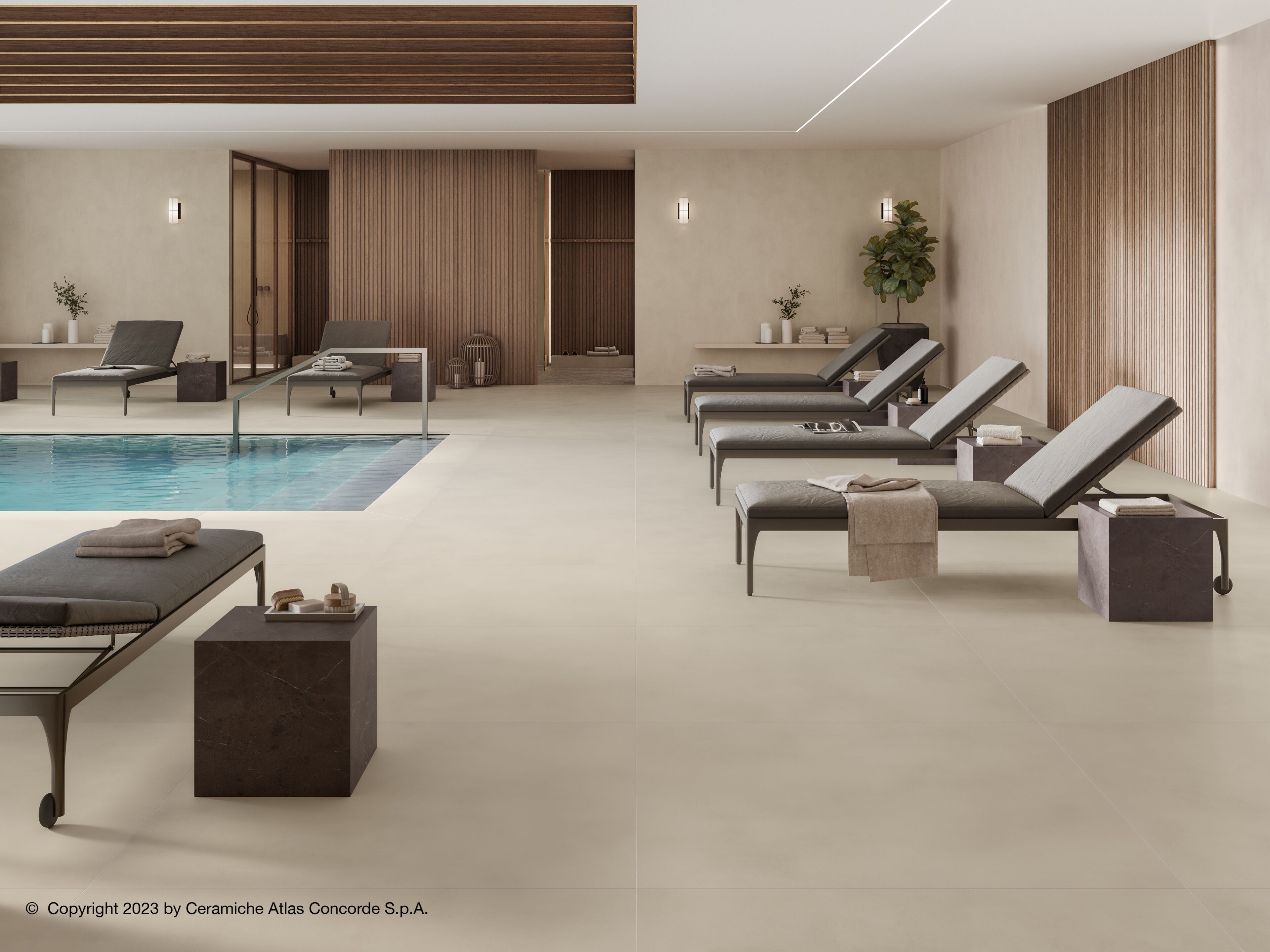 Пол / керамогранит с эффектом цемента Atlas Concorde Boost Balance ARCH-00002208 - Вид №8