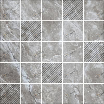 Мозаика Black & White K-62/NR(LR)/m14 GREY M14 MIX 30,7x30,7 Kerranova sun-id-328948