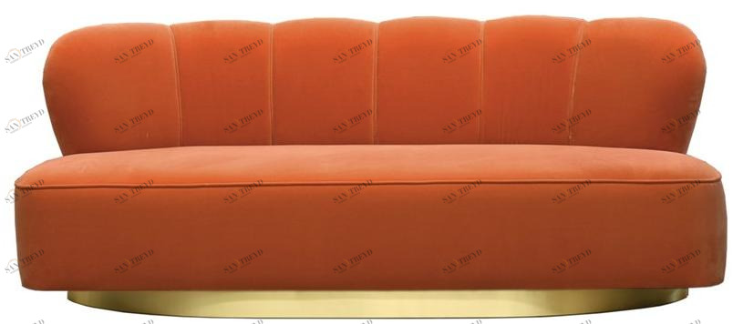 Moanne 2-х местный бархатный диван sun-id-1405267