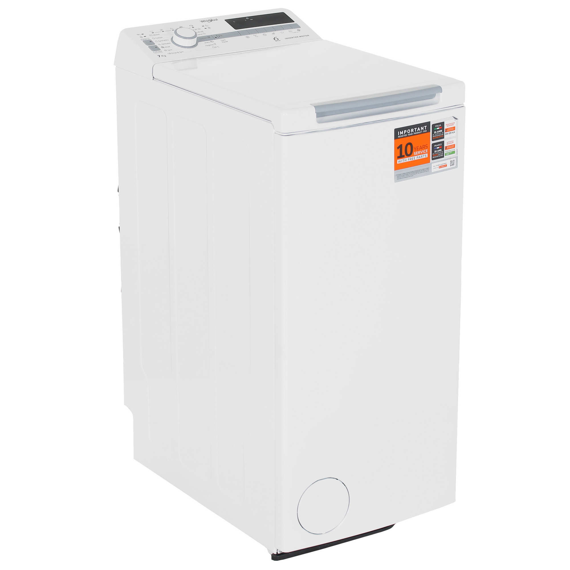 5434736 Стиральная машина Whirlpool TDLR 7231BS EU/N белый STDN-0114561