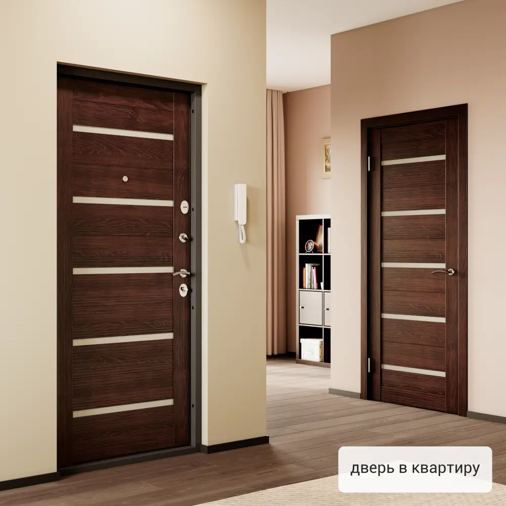 Дверь входная металлическая Страйд Дукато 860 мм правая цвет акация TOREX STLM-2067278 - Вид №14