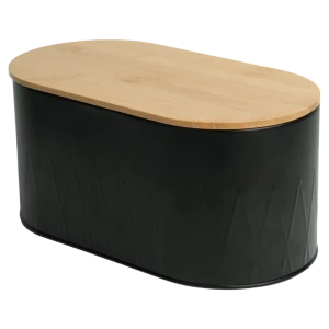 Хлебница VIDAGE VK2309Bl - бамбуковая с металлическим корпусом 89421530