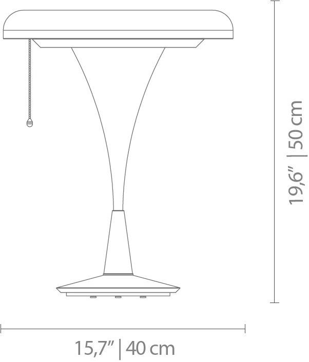 Delightfull Настольная светодиодная лампа из латуни Carter sun-id-1369732 - Вид №3