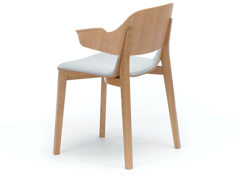 TON Деревянный стул со встроенной подушкой Leaf 323 437 - Вид №1