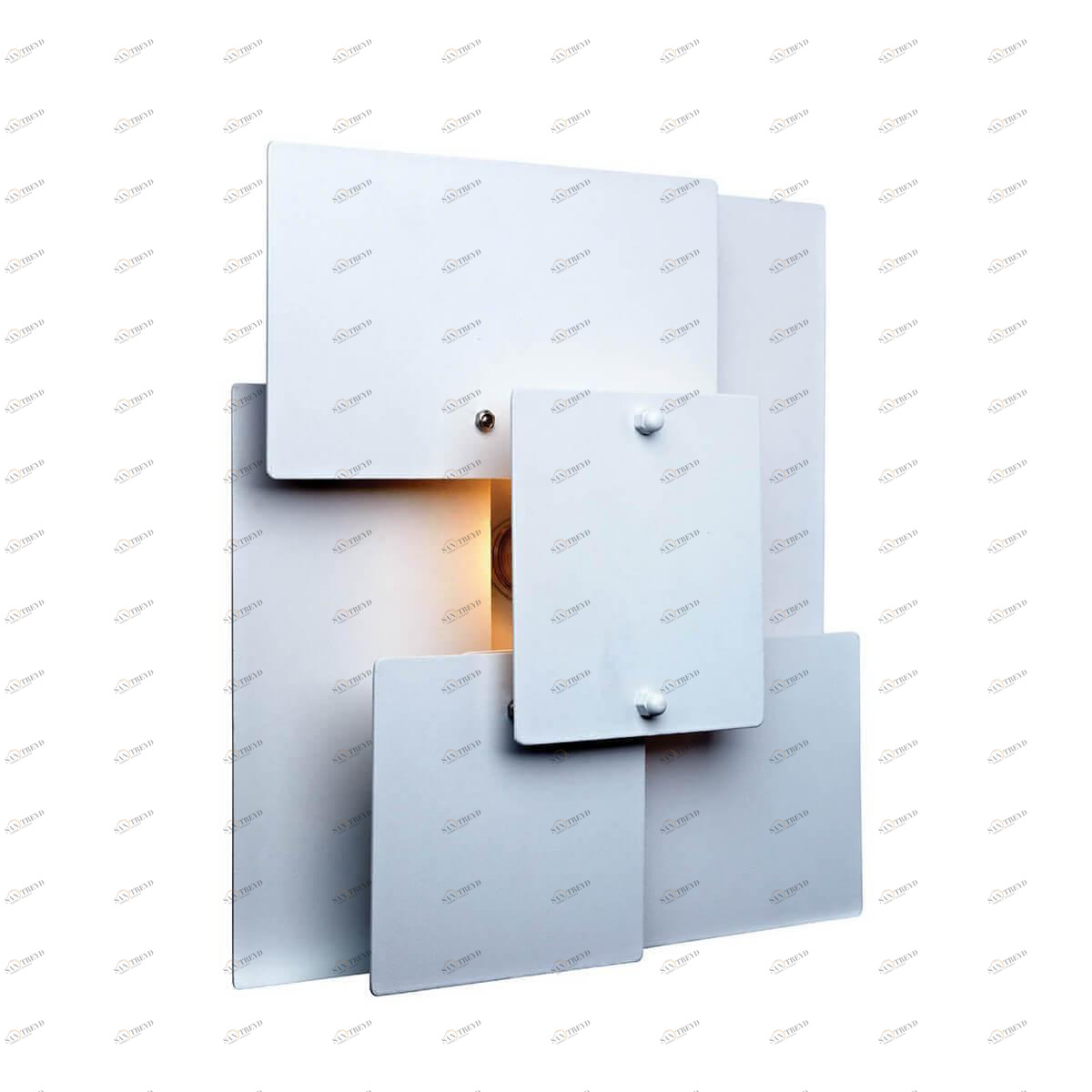 Уличный настенный светильник 28х28 см серый Topo 105413 MARKSLOJD - 00-3898116 Белый 