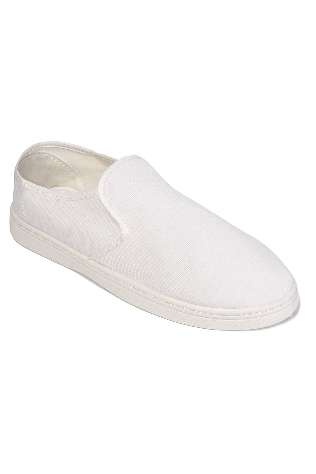 5040088 Слипоны на резинке белые  Медицинская обувь  размер 39 Спецодежда 