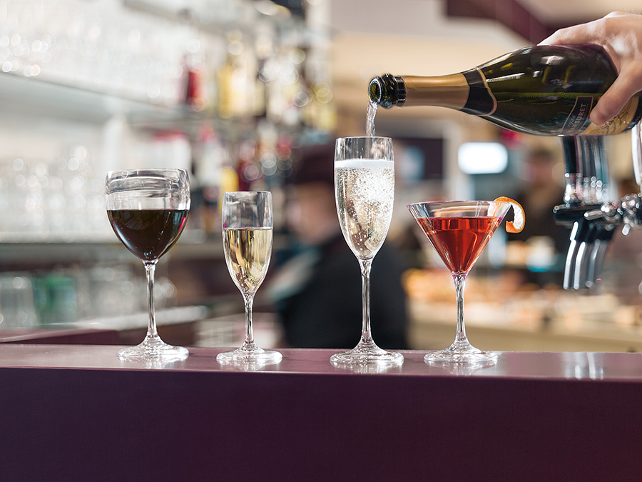 Набор бокалов для вина happy hour 300 мл, 12 штук GUZZINI ДИЗАЙНЕРСКИЕ 00-3863094 Прозрачный  - Вид №1