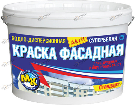 Краска фасадная Стандарт Мастер-Класс 40кг 5706