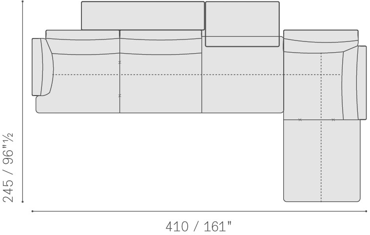 Poltrona Frau Модульный тканевый диван La collezione - divani e poltrone sun-id-1451549 - Вид №10