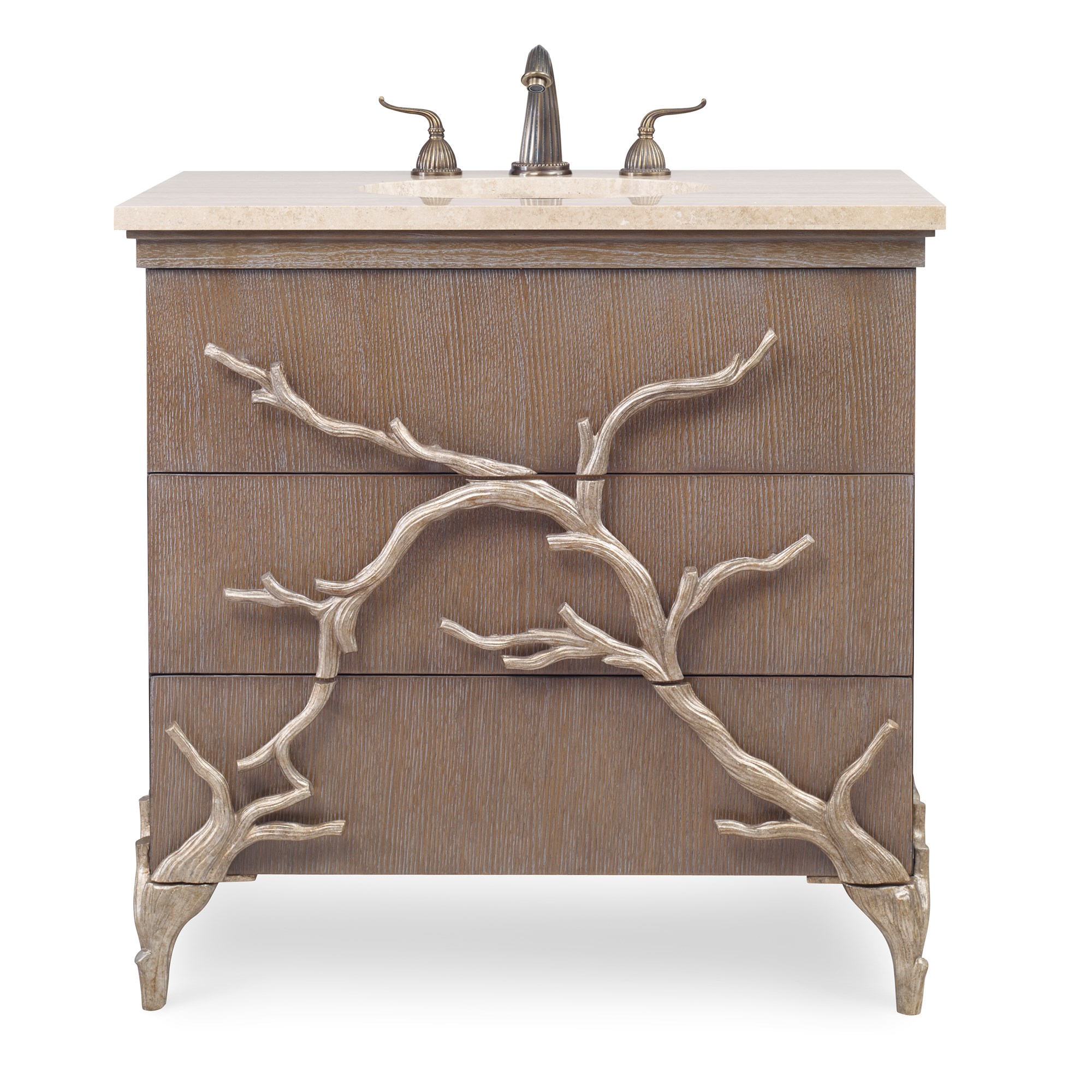 Тумбочка, средняя (от 34 до 36,5) 09116-110-301 Branch Sink Chest Ambella  - Вид №2