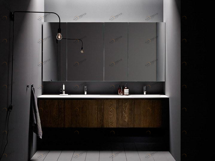 INBANI Модульная тумба под умывальник из дерева с дверцами Strato sun-id-1465324