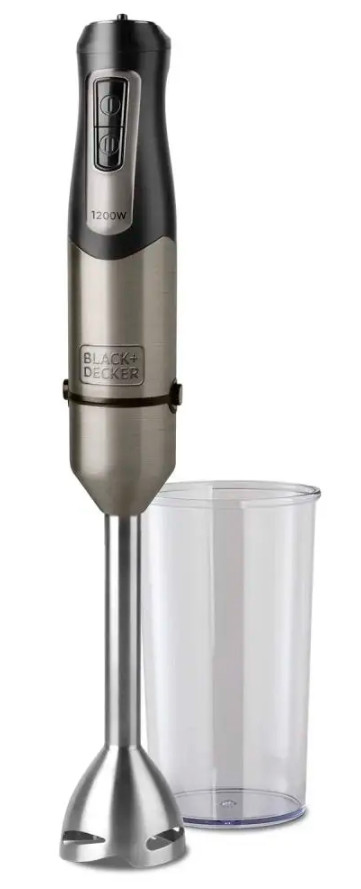 9042399 Блендер погружной Black+Decker BXHB1200E серебристый STDN-0019041