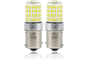 19556010 Светодиодная автолампа P21/5W, 1157-3014-72SMD-Crystal, 2 шт. SL0022 JR AUTOGIFT