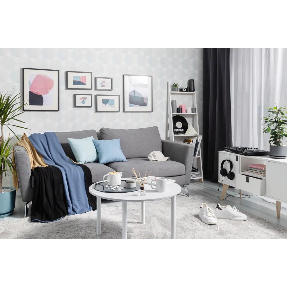 Обои флизелиновые Grandecolife Sarafina зелёные 0.53 м SN3404 82401147 STLM-2165638 - Вид №4