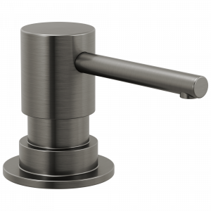 RP100734KS Дозатор мыла из металла Delta Faucet Trinsic Черный нержавеющий