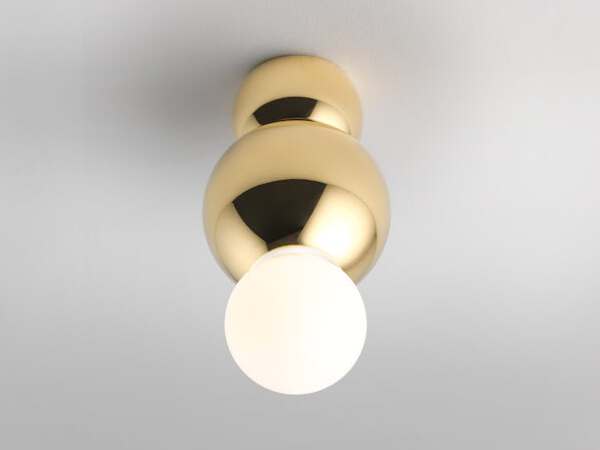 Латунный светодиодный потолочный светильник Michael Anastassiades Шаровой светильник ARCH-00036688 - Вид №9