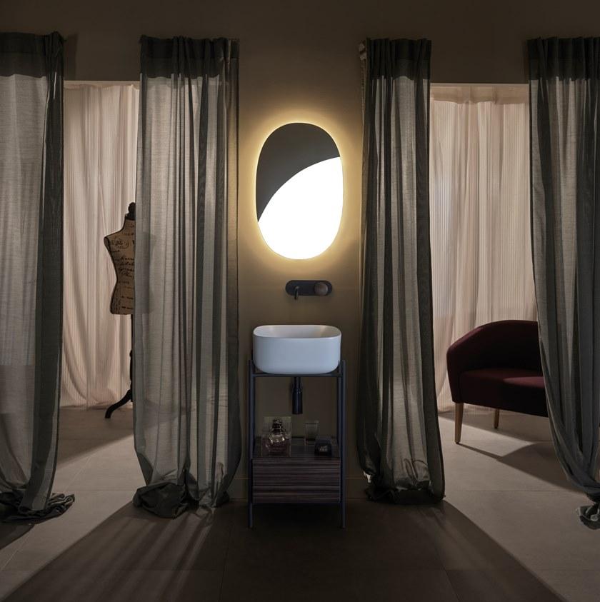 Scarabeo Ceramiche Тумба под умывальник из металла с ящиками Diva sun-id-1465449 - Вид №3