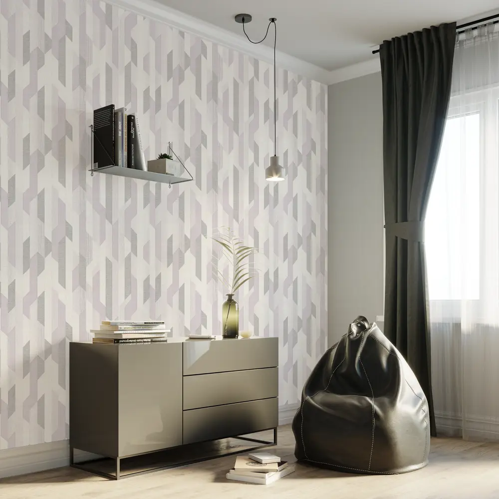 Обои флизелиновые Home Color Tact розовые 1.06 м HC31137-15 88120892 STLM-2056144 - Вид №3