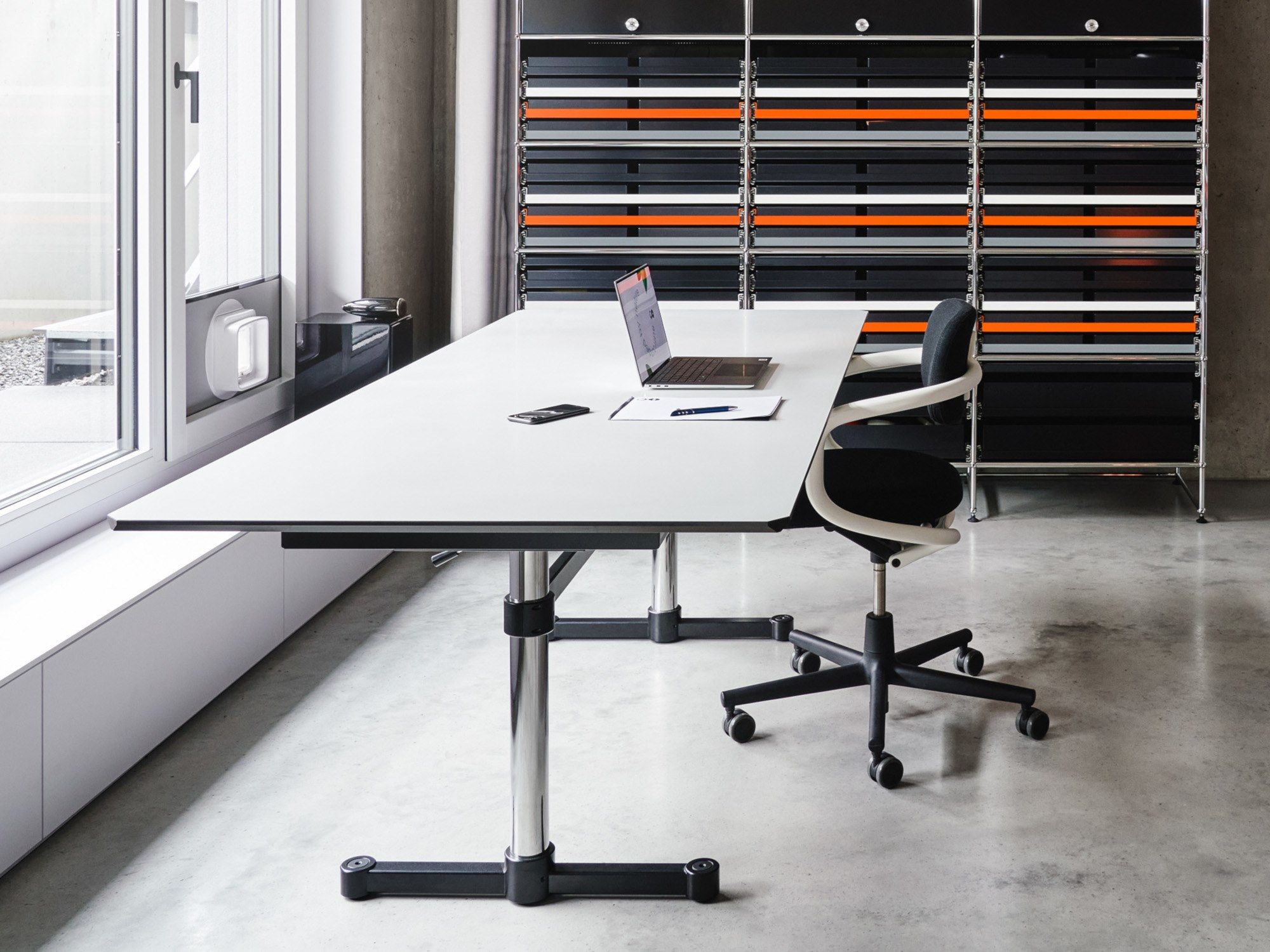 Прямоугольный стол с регулируемой высотой USM USM SELECTION ARCH-00059691 - Вид №3