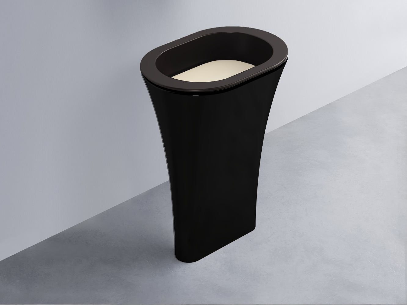 AMLA65-LV+AMPILO-LN+AMCOLO-N Раковина Amedeo Ovale отдельностоящая cielo Enjoy + Amedeo Ceramica Cielo