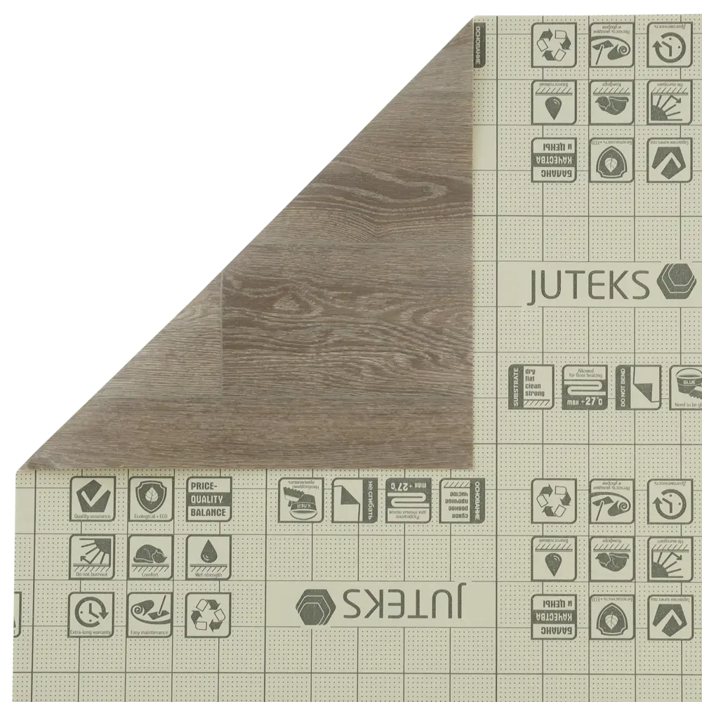 Линолеум «Дуб Мокко» 31 класс 2.5 м 82312401 STLM-2060681 JUTEKS  - Вид №3
