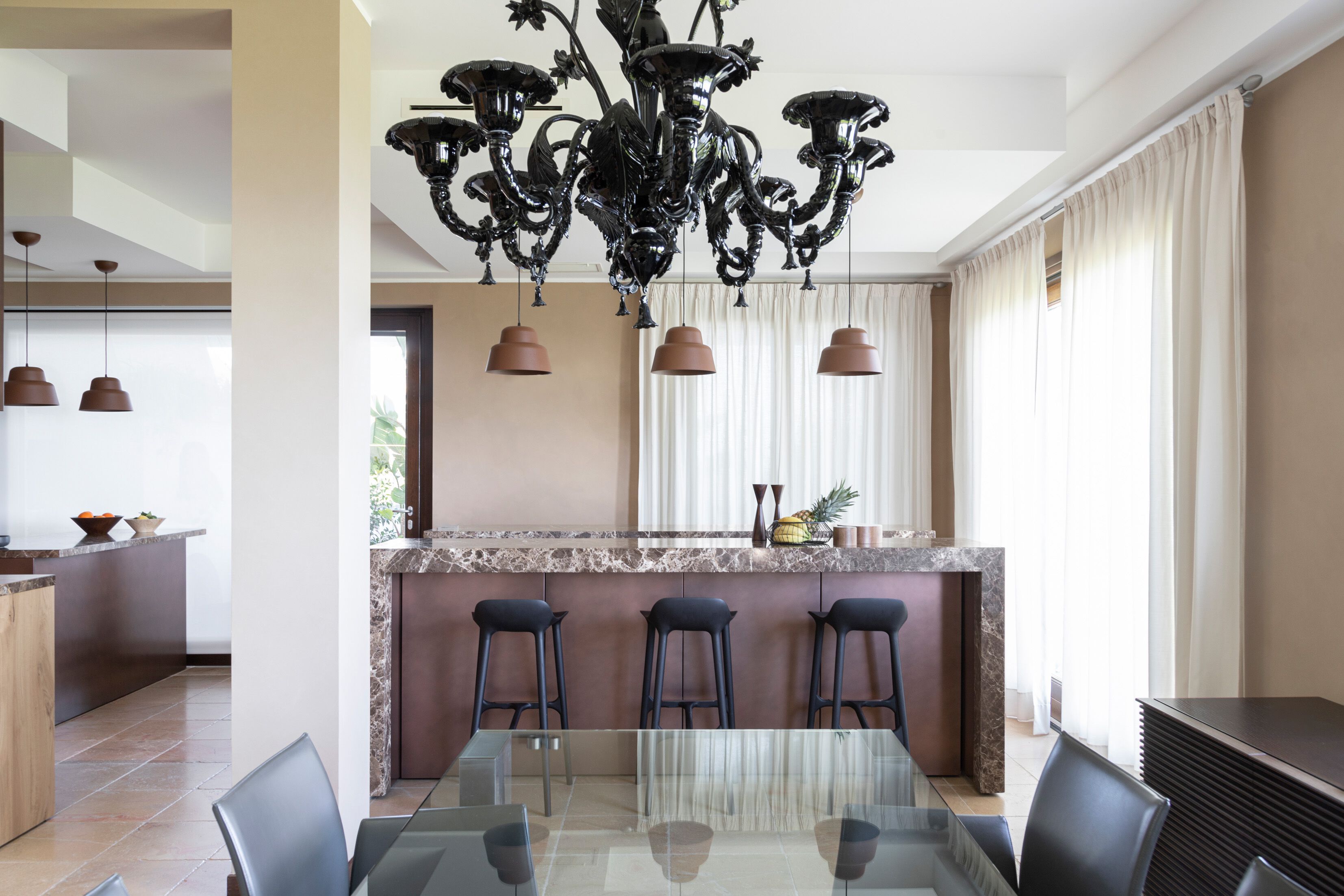 Угловая кухня с двумя островами TM Italia Cucine T30 ARCH-00000423 - Вид №8