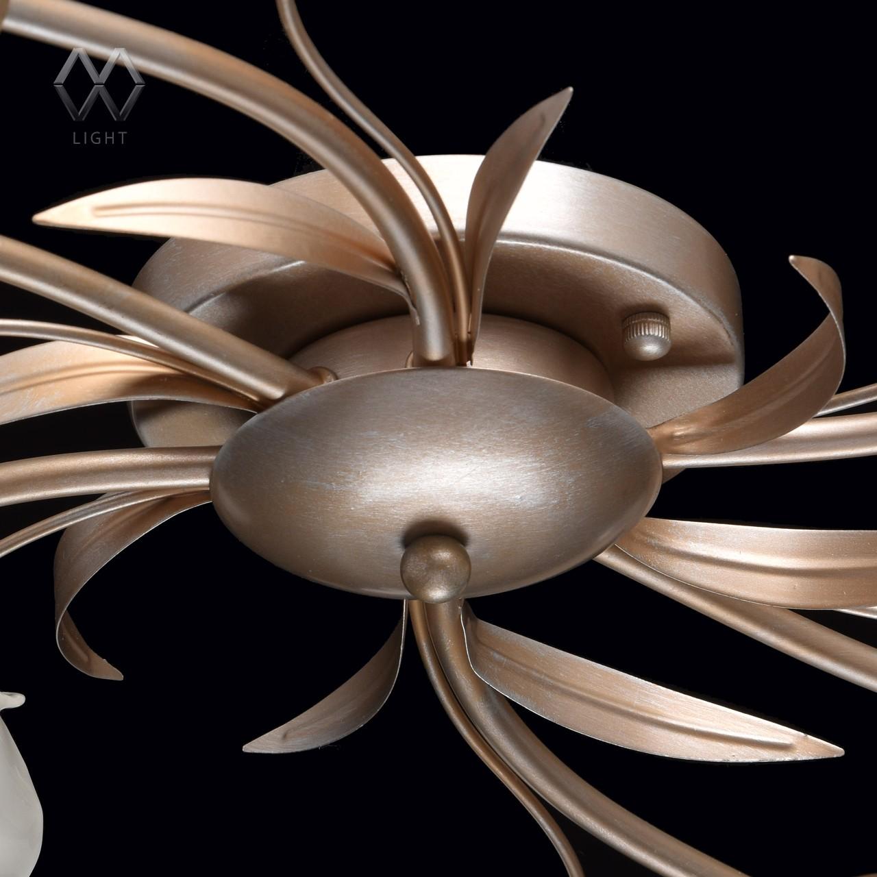 Потолочная люстра MW-Light Восторг 19 242016306 MW-LIGHT ВОСТОРГ 183121 Белый  - Вид №2