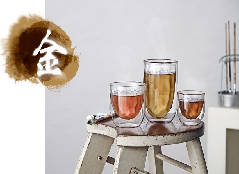 567323 Стаканы elements metal 2 шт, 75 мл QDO  - Вид №2