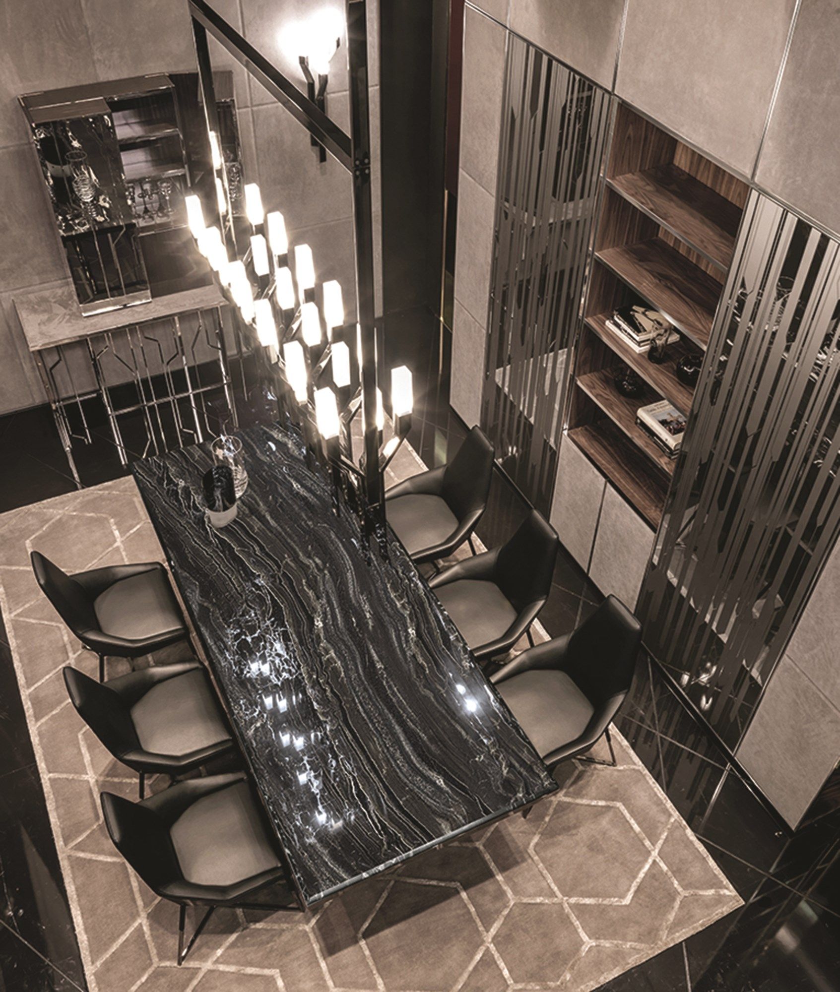 Кожаный мягкий стул Longhi Loveluxe ARCH-00136559 - Вид №3