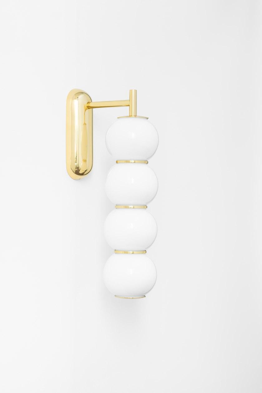 Formagenda Настенный светильник из светодиодного стекла с диммером Pearls sun-id-1461593 - Вид №21