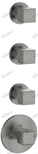 GUGLIELMI Встраиваемый термостатический смеситель для душа на 4 отверстия Gq Fiin00981