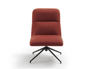 Тканевое вращающееся кресло