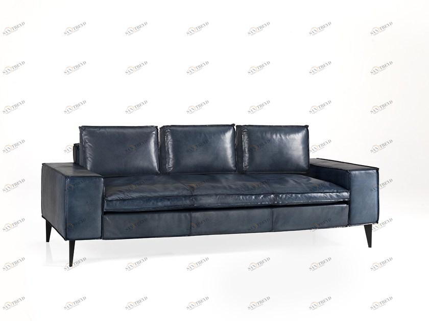 Oliver B. 3-х местный кожаный диван Oliver b. wild sun-id-1481922