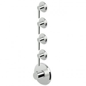 ZMM662 - R97823 Встроенный термостатический смеситель для душа 1/2 "с 4-мя запорными кранами. Zucchetti Medameda