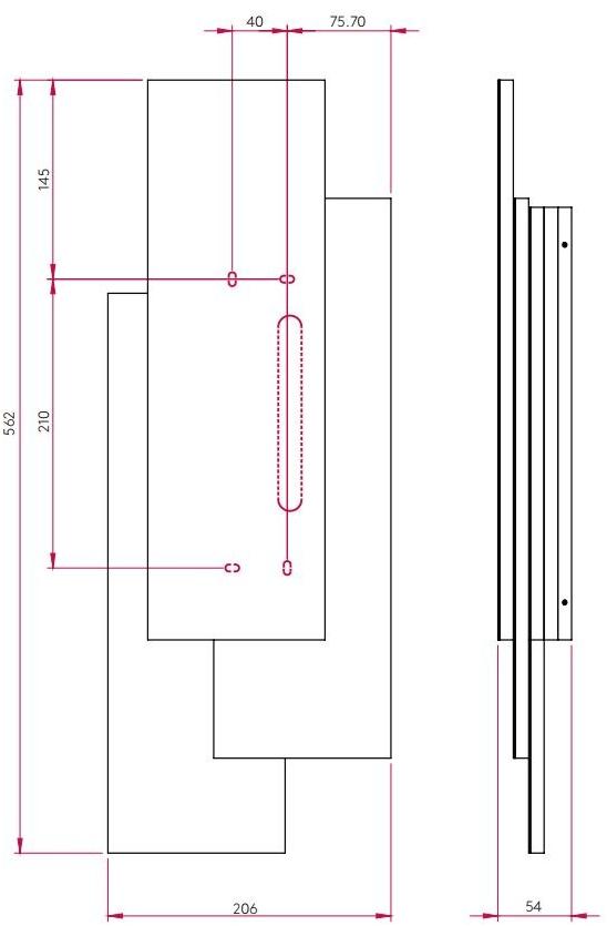 Astro Lighting Светодиодный настенный светильник отраженного света из стали Edge 1352001 - Вид №3