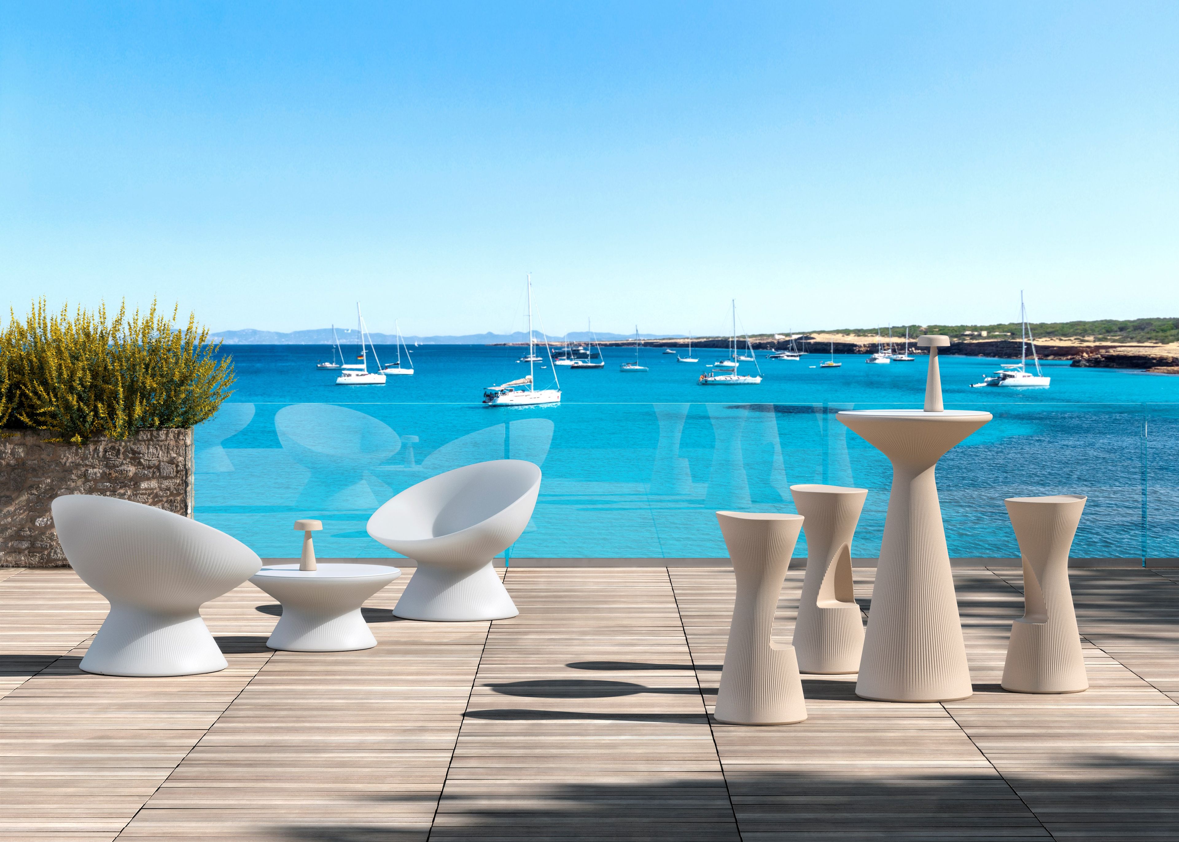 Табурет из полиэтилена PLUST Fade ARCH-00104778 - Вид №12