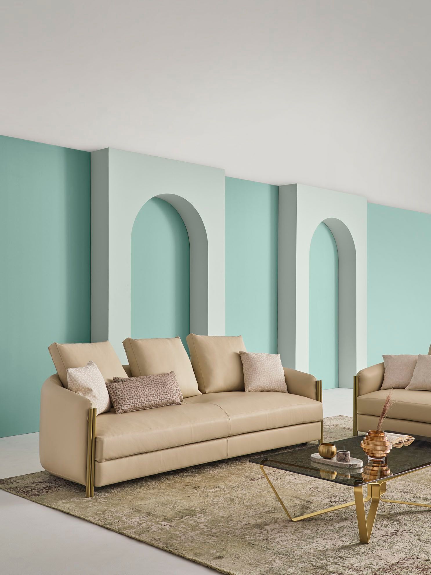 Модульный тканевый диван Bontempi Casa BONNIE ARCH-00070136 - Вид №3