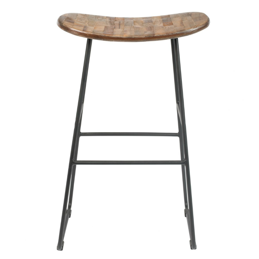 Стул высокий Tangle, дерево White Label Living 1500074 - Вид №2